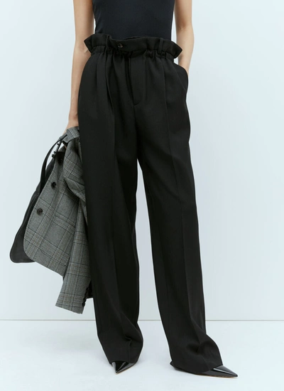 Gucci Tailored Wool Pants In Black