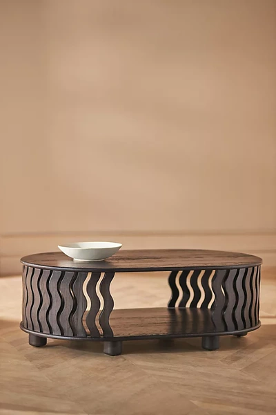 Anthropologie Raven Coffee Table In Black