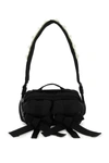 SIMONE ROCHA SIMONE ROCHA NYLON CROSSBODY BAG WITH BOWS AND PEARLS WOMEN