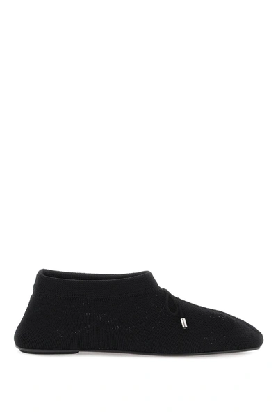 Totême Toteme Women The Knitted Ballerina Flats In Black
