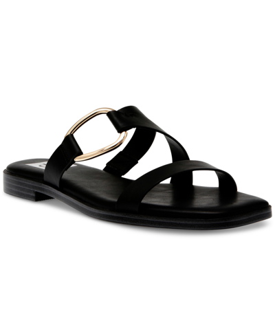 Dv Dolce Vita Women's Masani Flat Slide Sandals In Black