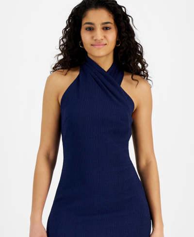 Rachel Rachel Roy Women's Harland Textured Dress In Navy