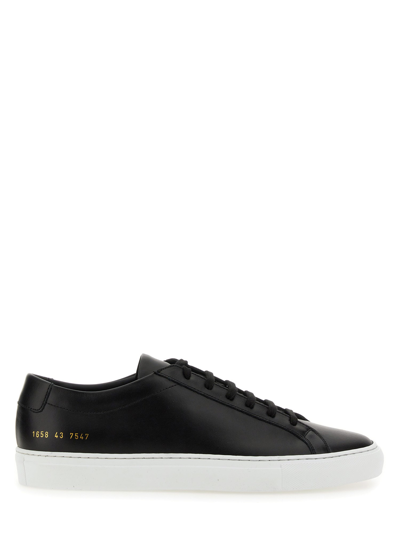 Common Projects Low Achilles Trainer In Black
