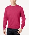 TOMMY HILFIGER SIGNATURE SOLID CREW-NECK SWEATER