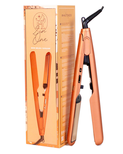 Hautness Hauteness Unisex 24.6oz 2inone Digital Rose Gold Titanium Straightener