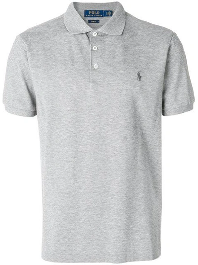 Polo Ralph Lauren Classic Polo Shirt In Grey