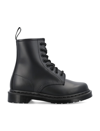 DR. MARTENS' MONO SMOOTH LEATHER ANKLE BOOTS