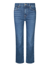7 FOR ALL MANKIND STRAIGHT CROP BLUE JEANS