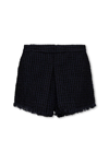 Dsquared2 Fringed Shorts In Blue