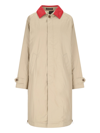 Undercover X Fragment Design Cotton Trench Coat In Beige