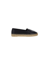 Saint Laurent Perseo Twill Espadrilles In Black