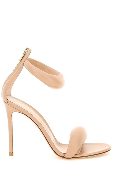 Gianvito Rossi Bijoux Open Toe Ankle Strap Sandals In Peah