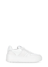Tod's Leather Platform Sneakers In White