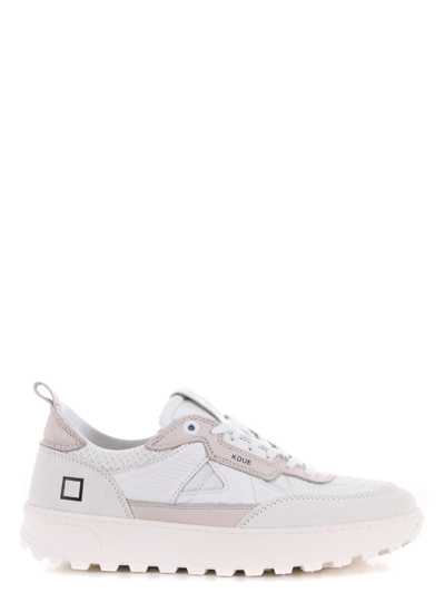 DATE D.A.T.E. SNEAKERS KDUE HYBRID IN LEATHER AND NYLON
