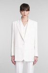 THE ANDAMANE GUIA BLAZER IN BEIGE POLYESTER
