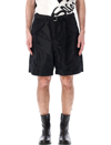 SACAI NYLON CARGO SHORTS