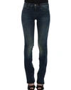Costume National Straight Leg Women's Jeans In Blue