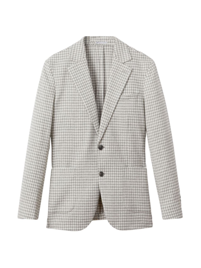 Reiss Men's Nite Wool-blend Two-button Blazer In Grey