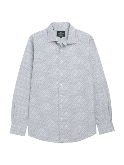 Rodd & Gunn Men's Rowallan Woven Button-up Shirt In Snow