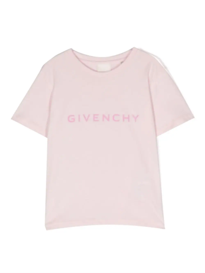 Givenchy T-shirt Con Logo In Pink
