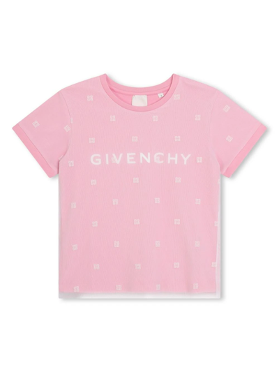 Givenchy T-shirt Con Logo In Pink