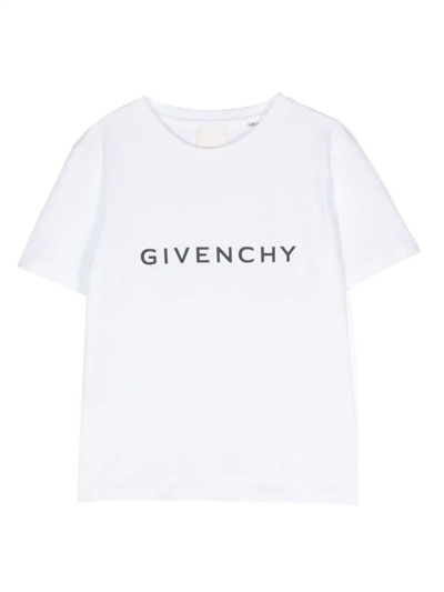 Givenchy T-shirt Con Logo In White