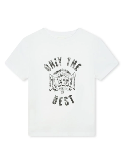 Givenchy T-shirt Con Stampa Only The Best In White