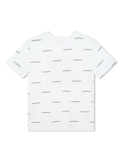 Givenchy T-shirt Con Logo In White