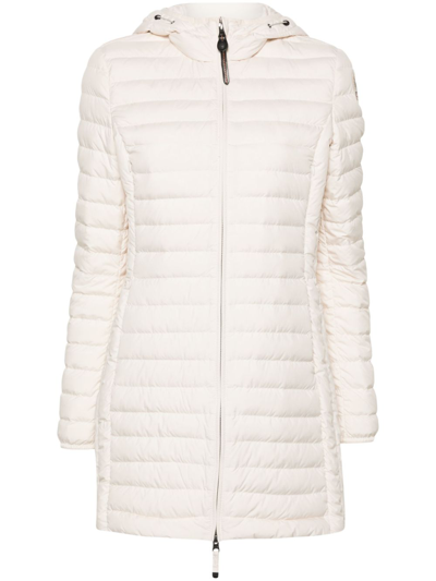 Parajumpers Irene Puffer Coat In White