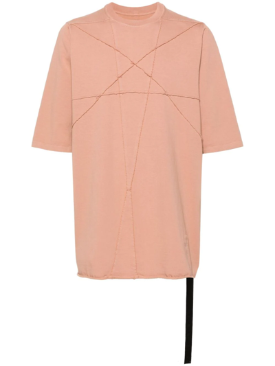 Rick Owens Drkshdw Jumbo Ss T In Pink