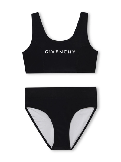 Givenchy Costume A Due Pezzi Con Logo In Black