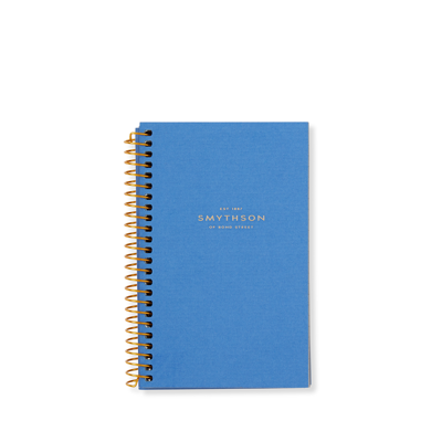 Smythson Mini Spiral Refill In Gold