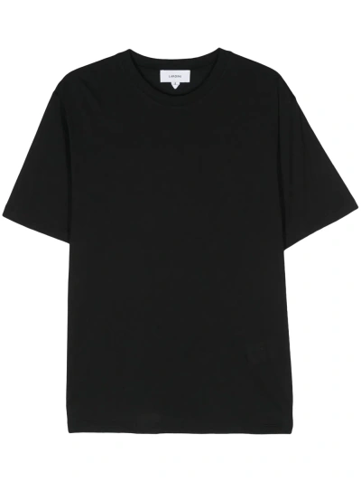 Lardini Crew-neck T-shirt In Black
