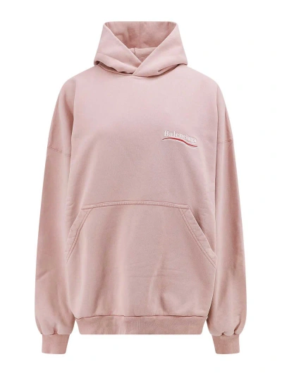 Balenciaga Sweatshirt In Nude & Neutrals