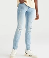 AÉROPOSTALE MENS SUPER SKINNY PREMIUM MAX STRETCH JEAN WITH COOLMAXAR TECHNOLOGY