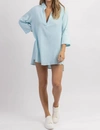 FASCINATION THREE DAY WEEKEND COVERUP IN AQUA