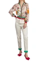 Tricot Chic Pants With Folded Bottom In Beige In Beige