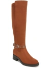 LIFESTRIDE BROOKS WOMENS FAUX LEATHER WESTERN KNEE-HIGH BOOTS