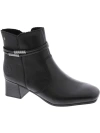 RIEKER SUSI 73 WOMENS LEATHER SQUARE TOE ANKLE BOOTS