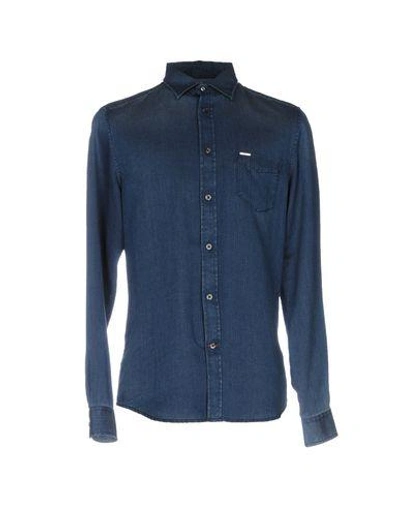 Diesel Solid Colour Shirt In Blue