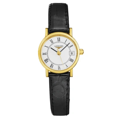 Longines Presence Watch L42776110 In Black / Gold / White / Yellow