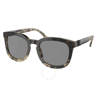 Michael Kors Men's Grand Teton 54mm Gradient Tort Sunglasses Mk2203-39423f-54 In Black / Dark / Grey / Tortoise
