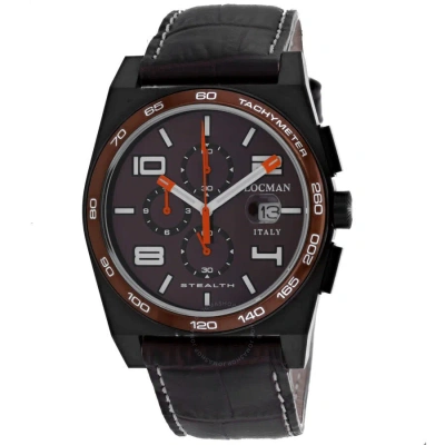 Locman Men's Stealth Brown Dial Watch