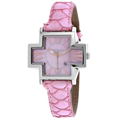 Locman Women's Italy Plus Mother Of Pearl Dial Watch In Gold Tone / Mop / Mother Of Pearl / Pink / Rose / Rose Gold Tone