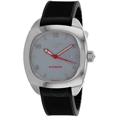 Locman Classic Automatic Grey Dial Mens Watch 1971ag2ad In Red   / Black / Grey