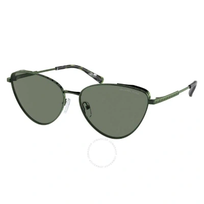 Michael Kors Women's Cortez 59mm Amazon Green Sunglasses Mk1140-18943h-59