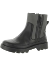 Vince Camuto Womens Double Zipper Leather Chukka Boots In Multi