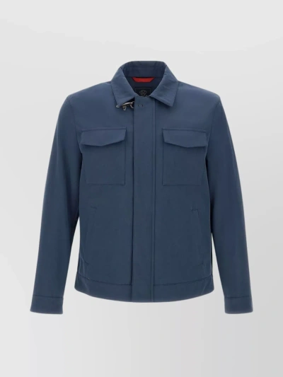 Fay Truck Jacket In Blue