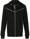 DIESEL DIESEL ZIP UP HOODIE - BLACK,SFLYER00SVPS0WAHW12274111