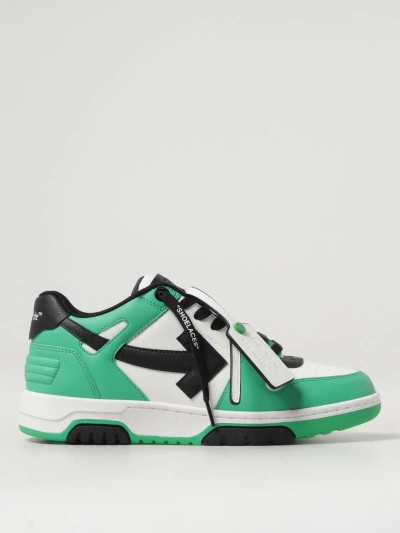 Off-white Off White Sneakers In Green